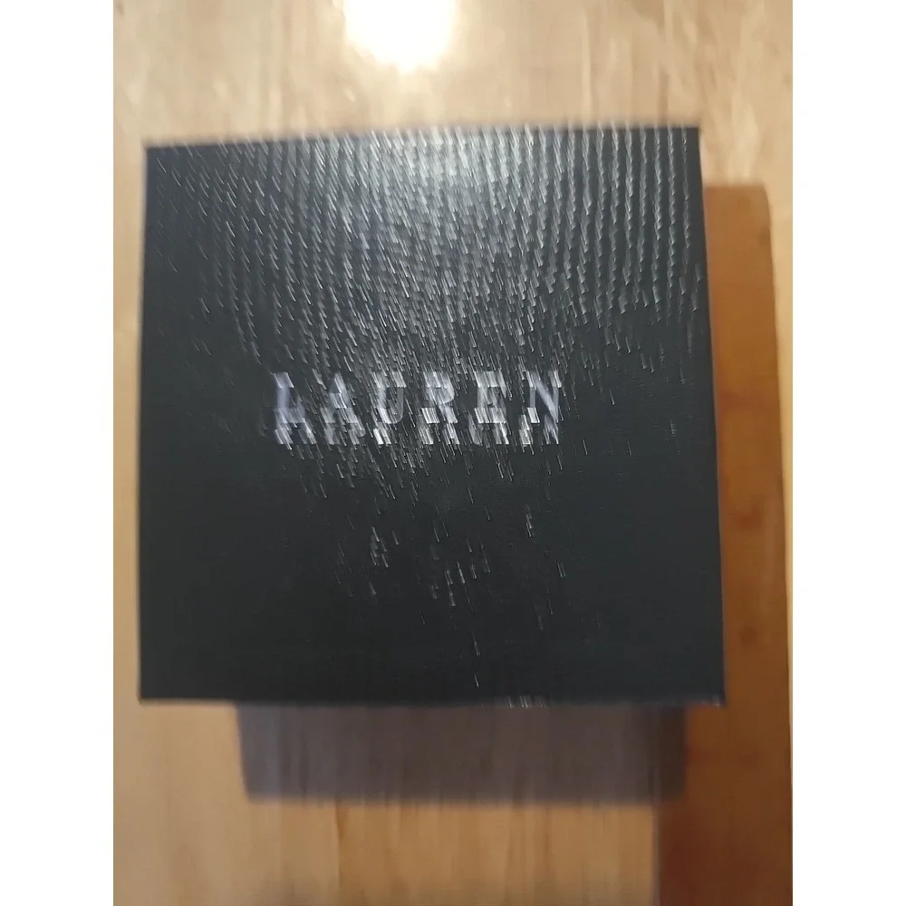 Lauren Ralph Lauren Dark Green  Lettering - Hard Gift Box